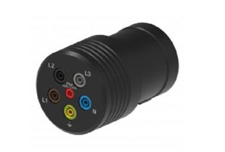 Schutzinger Black Test Connector Adapter With Brass contacts and Nickel Plated - Socket Size: 2mm [RS SA 9225 / 63 A]; 249-4813