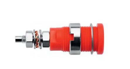 Schutzinger Black Male Banana Socket, M4 Thread Termination, 32A, 1kV [RS SEB 6446 Ni / SW]; 249-4820
