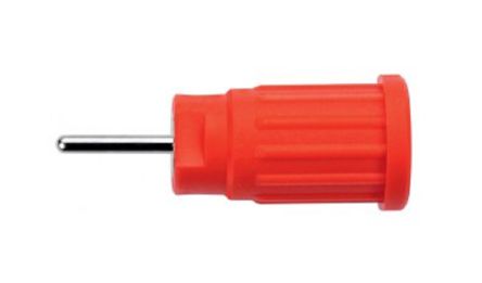 Schutzinger Green Male Banana Socket, Press-In Termination, 24A, 1kV, Nickel Plating [RS SEPB 6449 Ni / GN]; 249-4823