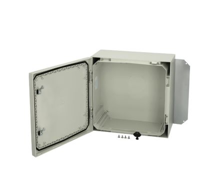 Fibox Polycarbonate Wall Box, IP66, 300 mm x 300 mm x 210mm [ARCA 303021]; 249-5840