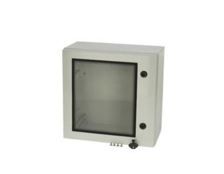 Fibox Polycarbonate Wall Box, IP66, 300 mm x 300 mm x 210mm [ARCA 303021W]; 249-5842