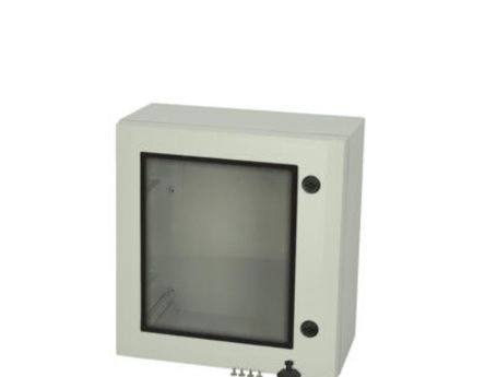 Fibox Polycarbonate Wall Box, IP66, 500 mm x 500 mm x 210mm [ARCA 505021W No MP]; 249-5857