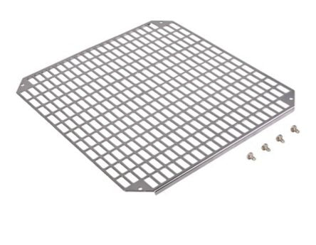 Fibox Galvanised Steel Perforated Mounting Plate, 250mm W for Use with ARCA Series [MPP ARCA 3030]; 249-5867