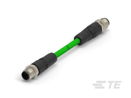 TE ConnectivityTAD14741111-020, 2m Cat5e M12 to Female M12 Male, Terminated [TAD14741111-020]; 249-6363