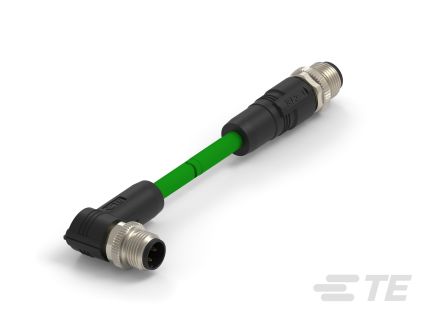 TE ConnectivityTAD14841111-020, 2m Cat5e M12 to Female M12 Male, Terminated [TAD14841111-020]; 249-6373