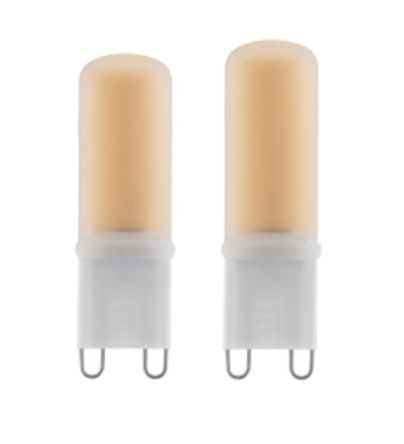 SHOT SLD G9 GLS LED Bulb 2.2 W(35W), 3000K, Warm White, Capsule shape [SLD8702X2S]; 249-6484
