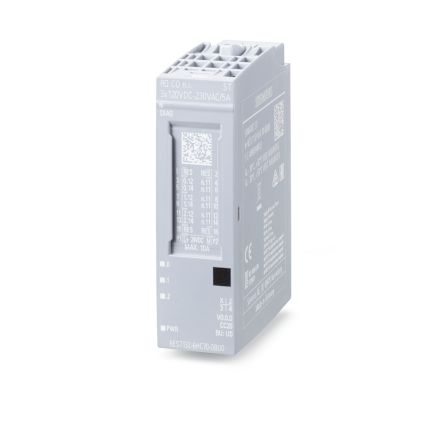 Siemens 6ES7132 Series Digital Output Module for Use with SIMATIC I/O System, Digital, 230 V [6ES71326HC700BU0]; 249-6571