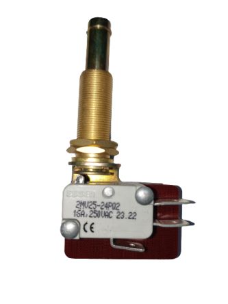 RS PRO Spring Plunger Microswitch, Quick Connect Terminal, 16A @ 250V ac, DPDT, IP40 [0]; 249-6824