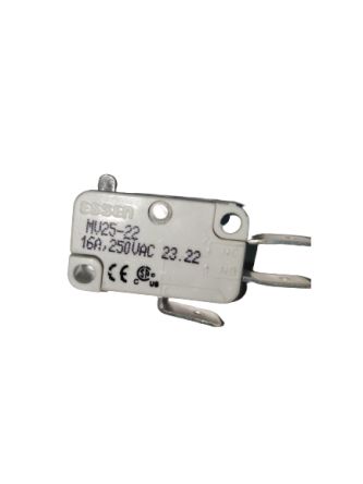 RS PRO Plunger Microswitch, Quick Connect Terminal, 16A @ 250V ac, SPDT, IP40 [0]; 249-6846