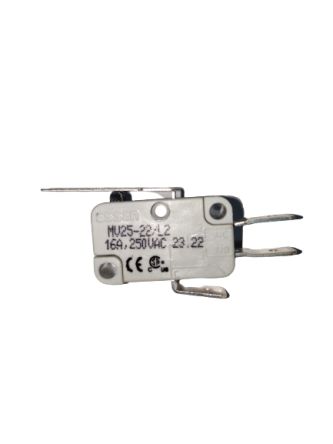 RS PRO Long Straight Lever Microswitch, Quick Connect Terminal, 16A @ 250V ac, SPDT, IP40 [0]; 249-6847