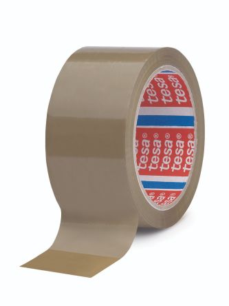 Tesa 4089 Brown Packing Tape, 100m x 50mm [04089-00217-06]; 249-8454