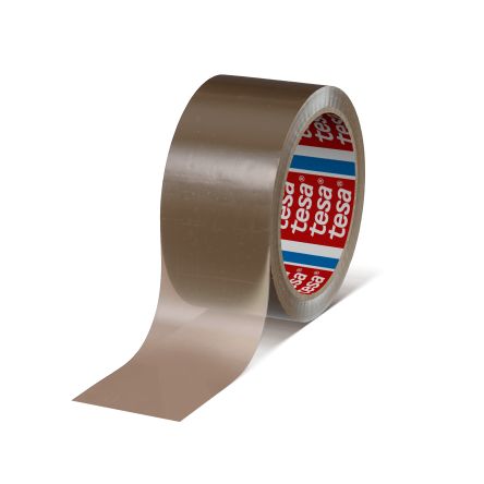 Tesa 4280 Brown Packing Tape, 100m x 48mm [04280-00012-00]; 249-8473