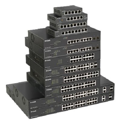 D-Link 24-Port Gigabit Smart Managed PoE Switch, Smart 24 Port Gigabit Switch With PoE [DGS-1100-24PV2]; 249-9102