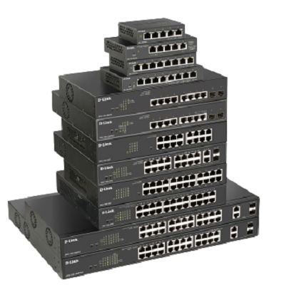 D-Link 24-Port Gigabit Smart Managed Switch, Smart 24 Port Gigabit Switch [DGS-1100-24V2]; 249-9103