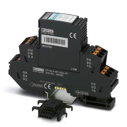 Phoenix Contact, PT-IQ-5-HF Surge Protection Device 6 V dc Maximum Voltage Rating 10kA Maximum Surge Current Surge [2801293]; 249-9515