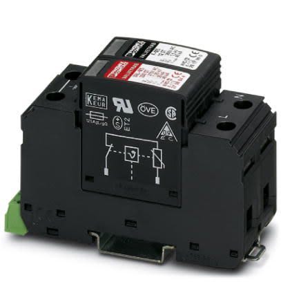 Phoenix Contact Single Phase Surge Arrester, 40kA, = 1.5kV, DIN Rail Mount [2804432]; 249-9517