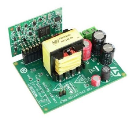 STMicroelectronics High power inverse buck for dimmable LED application with MASTERGAN4, HVLED002 and VIPER06XS [EVLMG4-500WIBCK]; 250-0207