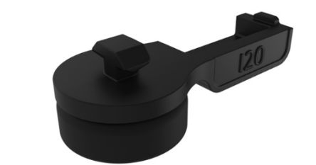 RS PRO Circular Anti Vibration Mount, Rubber Foot [0]; 250-0427