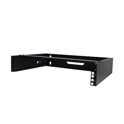 StarTech.com Black 2U Steel Server Rack , 50 x 35.5 x 9.3cm [RACK-2U-14-BRACKET]; 250-1176