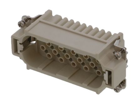 Molex Heavy Duty Power Connector Module, 10A, Male, 93601 Series, 40 Contacts [936010104]; 250-1899