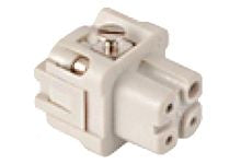 Molex Heavy Duty Power Connector Module, 10A, Female, 93601 Series, 3 Contacts [936010122]; 250-1903