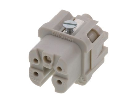 Molex Heavy Duty Power Connector Module, 10A, Female, 93601 Series, 4 Contacts [936010129]; 250-1905
