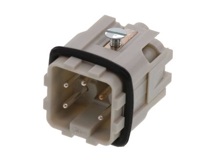 Molex Heavy Duty Power Connector Module, 10A, Male, 93601 Series, 4 Contacts [936010133]; 250-1906
