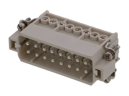 Molex Heavy Duty Power Connector Module, 16A, Male, Copper Alloy Series, 16 Contacts [936010149]; 250-1919