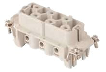 Molex Heavy Duty Power Connector Module, 35A, Female, 93601 Series, 6 Contacts [936010211]; 250-1928
