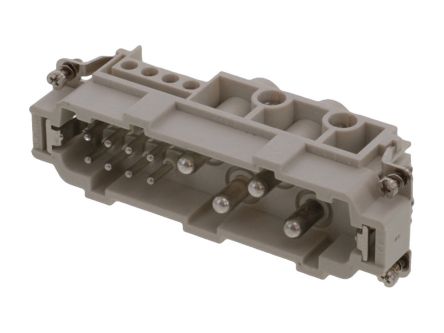 Molex Heavy Duty Power Connector Module, 16A, Male, 93601 Series, 12 Contacts [936010247]; 250-1947