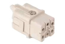 Molex Heavy Duty Power Connector Module, 16A, Female, 93601 Series, 5 Contacts [936010435]; 250-1972
