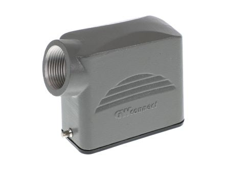 Molex 93601 Heavy Duty Power Connector Hood, Pg16 Thread, Side Entry [936011212]; 250-2039
