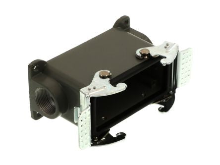 Molex 93601 Heavy Duty Power Connector Housing, M25 Thread, Side Entry [936012561]; 250-2070
