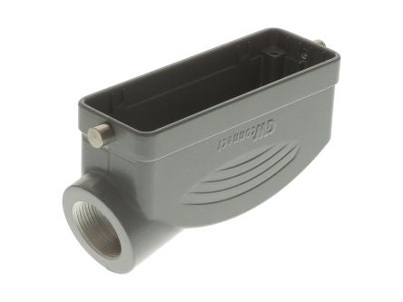 Molex 93601 Heavy Duty Power Connector Hood, Pg21 Thread, Side Entry [936013731]; 250-2111