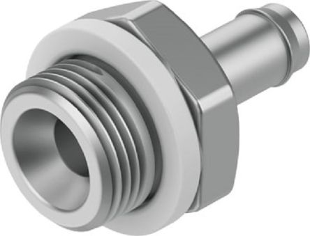 Festo CRCN Series Straight Fitting, M5 Male to Push In 6 mm, Threaded-to-Tube Connection Style, 13968 [CRCN-M5-PK-4]; 250-2678