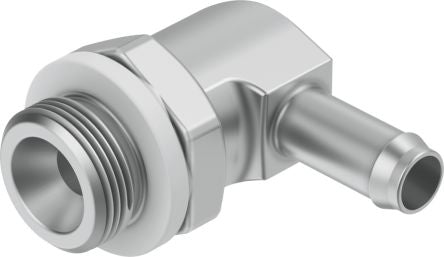 Festo CN Series Elbow Fitting, M5 Male to For tubing outside diameter 4 mm, Threaded-to-Tube Connection Style, 12257 [LCN-M5-PK-3]; 250-2682