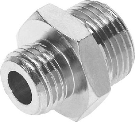 Festo NPFC Series Straight Fitting, G 1/4 Male to G 1/4, Threaded Connection Style, 8030272 [NPFC-D-2G14-M]; 250-2692