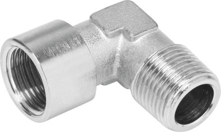 Festo NPFC Series Elbow Fitting, R 1/2 to G 1/2, Threaded Connection Style, 8030219 [NPFC-L-R12-G12-MF]; 250-2695