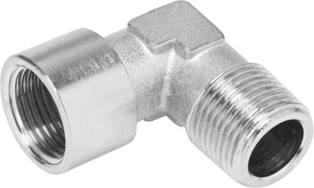 Festo NPFC Series Elbow Fitting, R 1/8 to G 1/8, Threaded Connection Style, 8030216 [NPFC-L-R18-G18-MF]; 250-2696