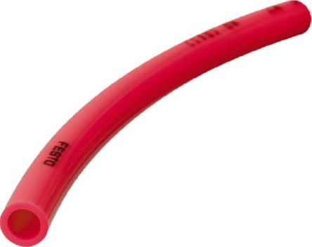 Festo Compressed Air Pipe Red Polyethylene 6mm x 50m PLN Series, 558218 [PLN-6X1-RT]; 250-2708