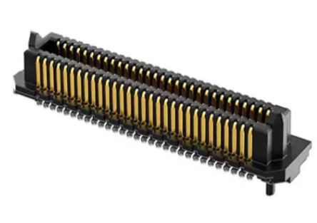 Samtec ADM6 Series Straight Surface PCB Header, 200 Contact(s), 0.64 mm Pitch, 4 Row(s), Shrouded [ADM6-50-01.5-L-4-2-A-TR-1]; 250-2800