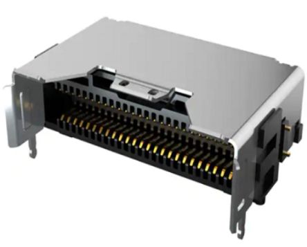 Samtec ARF6 Series PCB Socket, 8-Contact, 2-Row, 0.635mm Pitch [ARF6-08-S-D-A-K-TR-1]; 250-2805