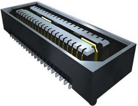 Samtec BSE Series PCB Socket, 80-Contact, 2-Row, 0.8mm Pitch [BSE-040-01-L-D-A-1]; 250-2817
