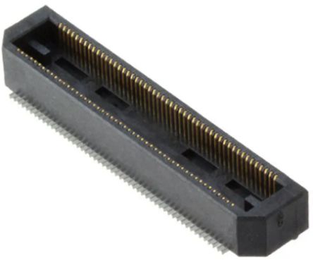 Samtec BTH Series Straight Surface PCB Header, 100 Contact(s), 0.5 mm Pitch, 2 Row(s), Shrouded [BTH-050-01-L-D-A-K-TR-1]; 250-2820