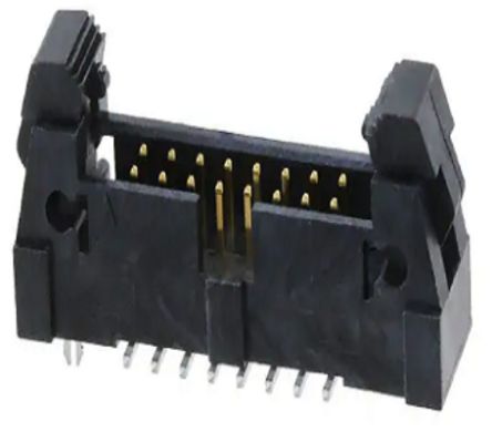 Samtec 16-Way PCB Header Plug for Surface Mount, Through Hole, 2-Row [EHT-108-01-S-D-1]; 250-2834