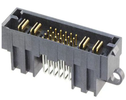 Samtec MPTC Series Straight Surface PCB Header, 8 Contact(s), 5 mm Pitch, 2 Row(s), Unshrouded [MPTC-02-24-02-6.30-01-L-V-1]; 250-2874