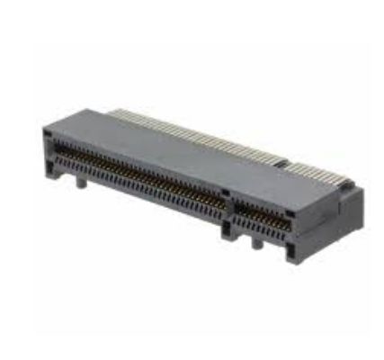 Samtec Edge Connector, Through Hole Mount, 164-Contacts, 1mm Pitch, 2-Row [PCIE-164-02-F-D-RA-1]; 250-2877