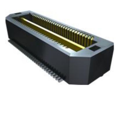 Samtec QTH Series Straight Surface PCB Header, 180 Contact(s), 0.5 mm Pitch, 2 Row(s), Shrouded [QTH-090-05-L-D-A-1]; 250-2894