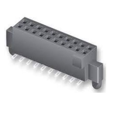 Samtec SFM Series PCB Socket, 10-Contact, 2-Row, 1.27mm Pitch [SFM-105-02-S-D-A-P-TR-1]; 250-2909