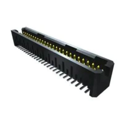 Samtec SFM Series PCB Socket, 20-Contact, 2-Row, 1.27mm Pitch [SFM-110-02-S-D-A-P-TR-1]; 250-2912